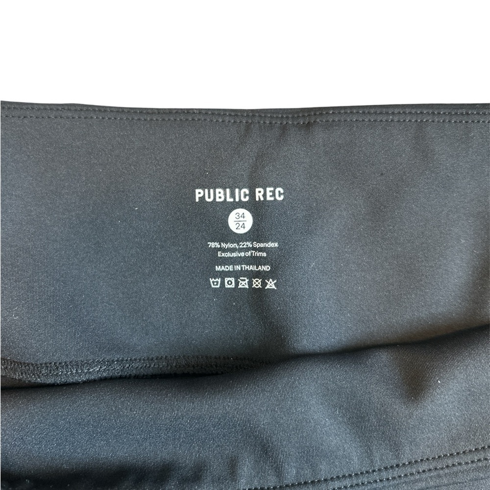 Public Rec Black Women's Here To There Leggings 34/24 - Picture 11 of 11